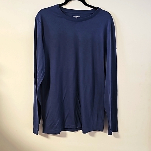 Lucky brand  blue tee shirt sleepware. Good used condition size large. - Picture 1 of 5